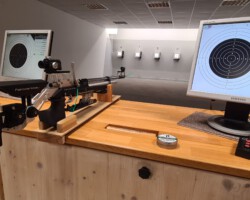 Der Luftgewehr Schießstand