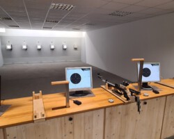 Der Luftgewehr Schießstand