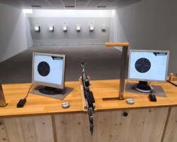 Der Schießstand für Luftgewehr
